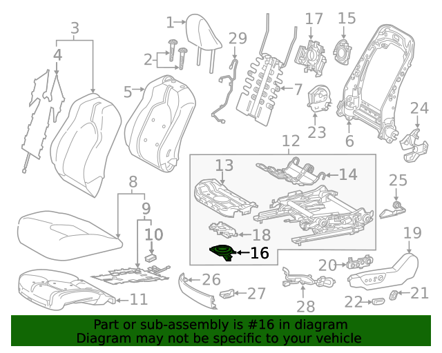 85862-07030 - Temperature Controlled Seat Blower Motor 2020-2024  