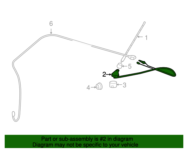 20052010 Scion tC Antenna Assembly Amplif 8630021130 Toyota Parts