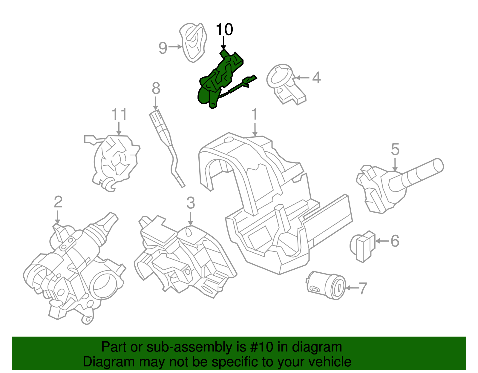 トッシ 81626806147 Door lock, with central locking motor, Left