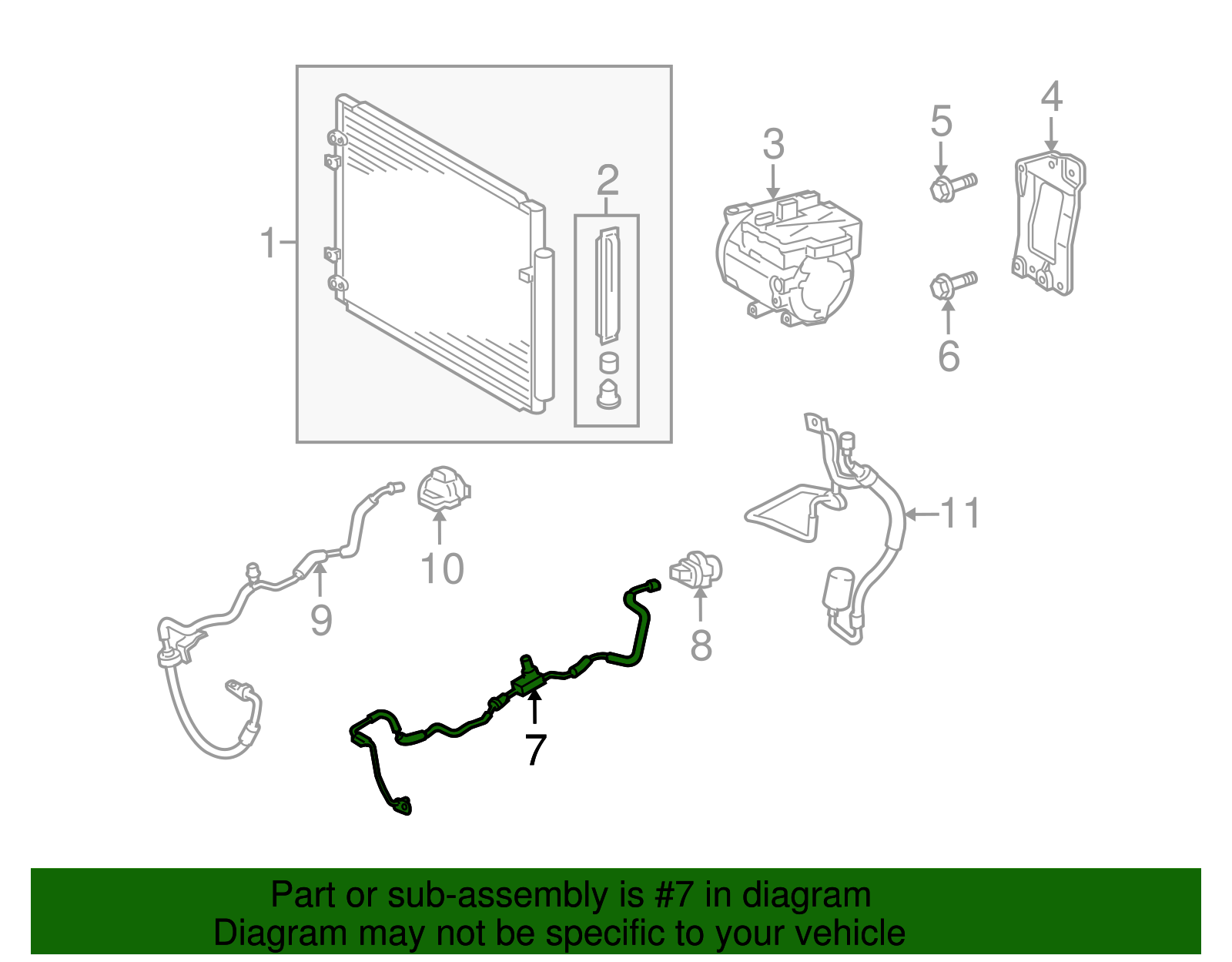Liquid Line - Toyota (88716-48210)