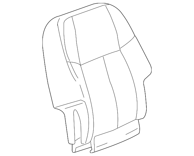 Seat Back Cover - Buick (89044276)