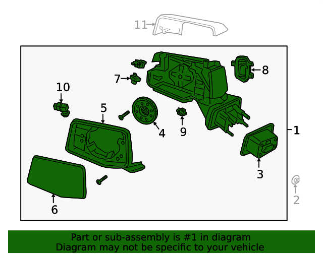 20192021 Chevrolet OEM NEW 201920 GM Chevrolet Silverado Passenger