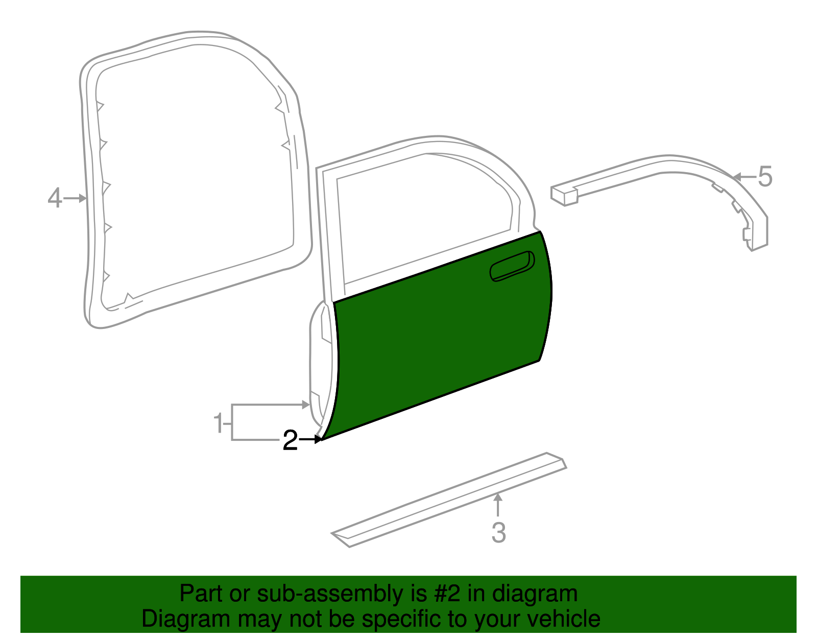 Outer Panel - Buick (25739111)