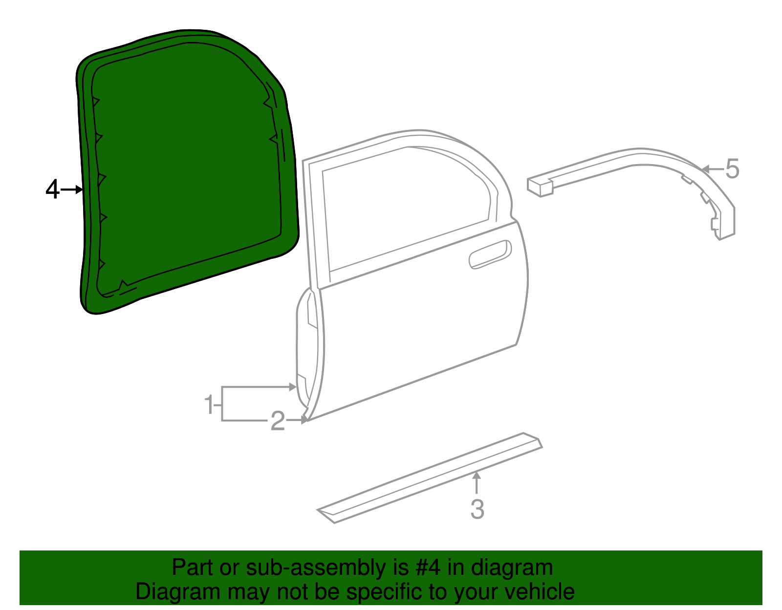 Seal Strip - GM (25663383)