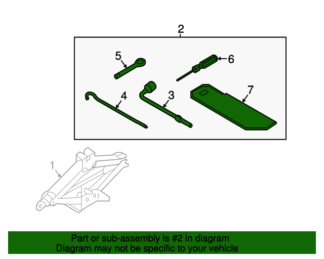 20162018 Hyundai Tucson MultiPurpose Tool Set 09130D3000