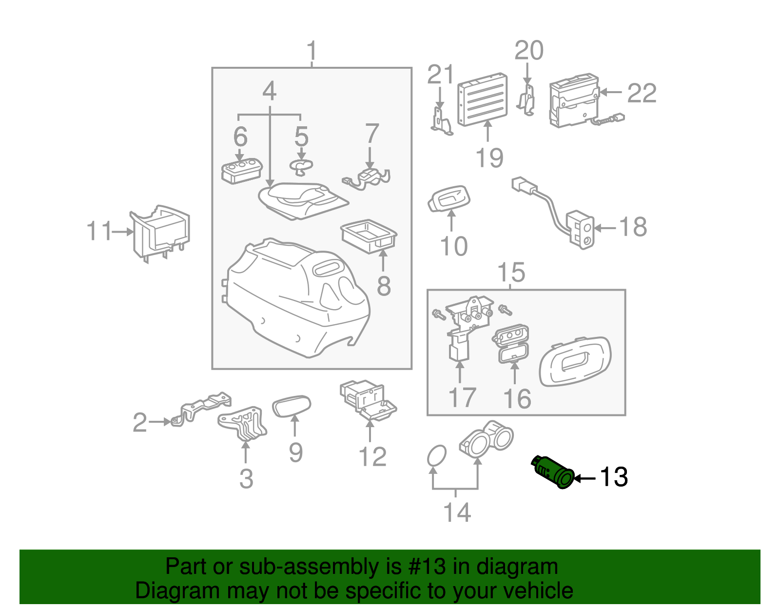 Socket - Toyota (85530-34030-E0)