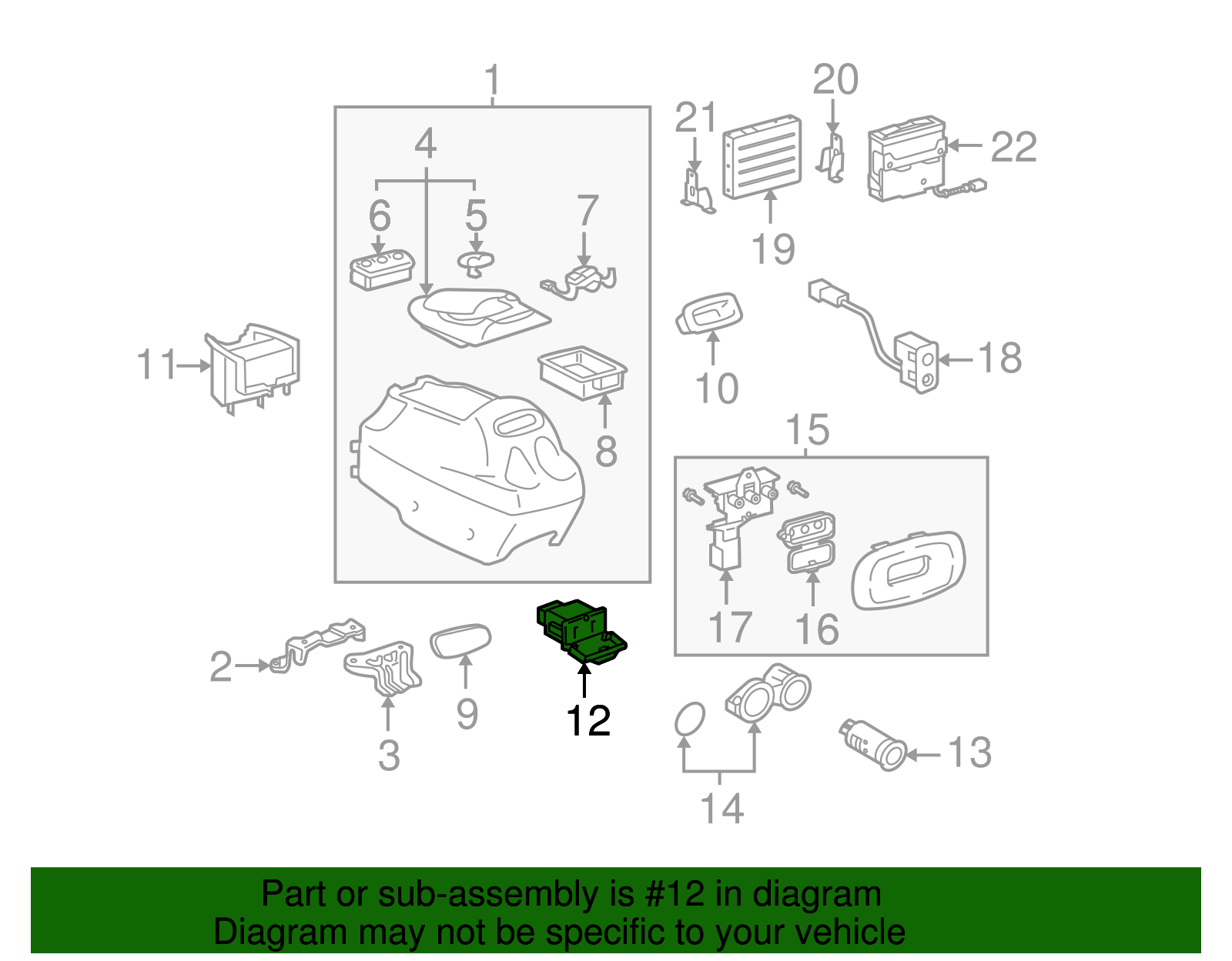 Socket - Toyota (85530-34030-B1)