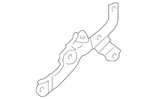Filler Tube Bracket - Toyota (16522-0P010)