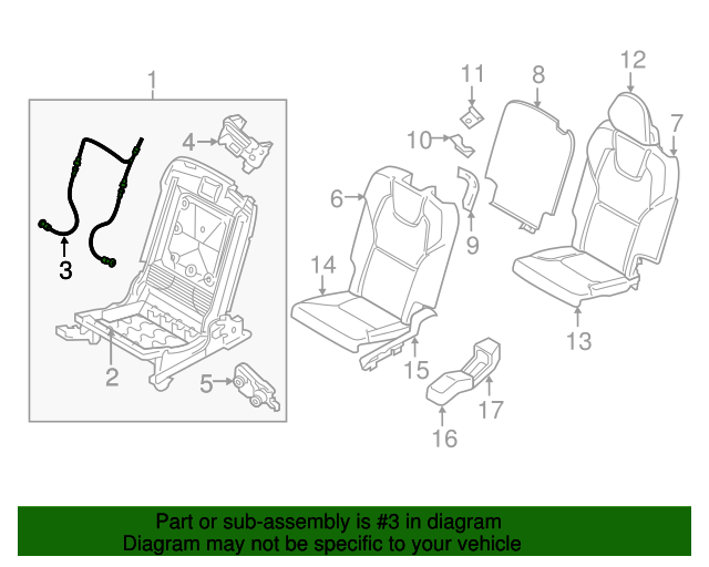 20192020 Volvo XC90 Release Cable 32248146