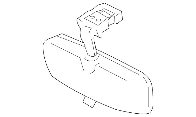Mirror Inside - Toyota (87810-0W680)