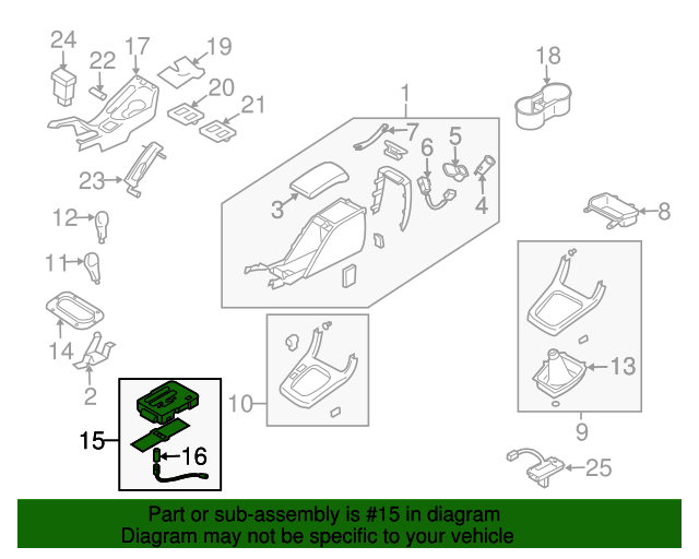 20042006 Subaru Baja Shift Indicator 35180AE050 QuickParts