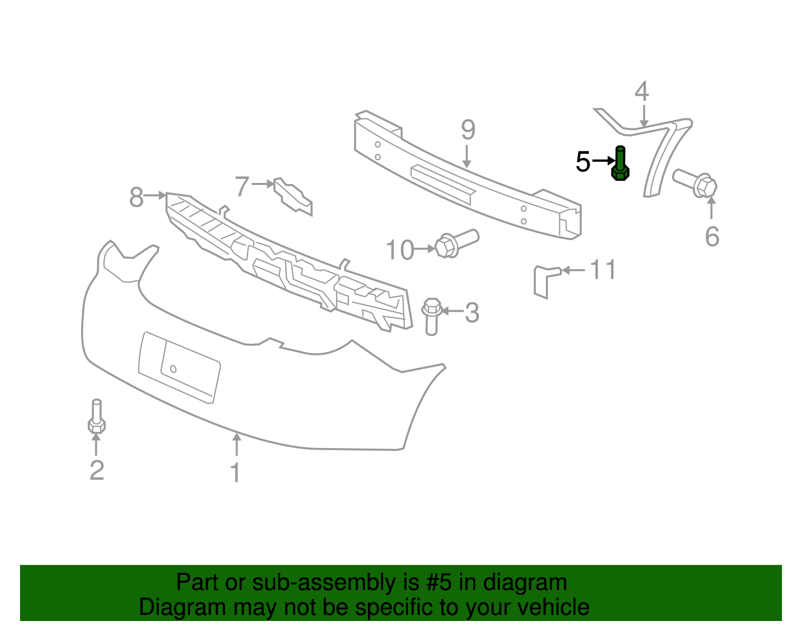 Multi-Purpose Bolt - GM (11519116)