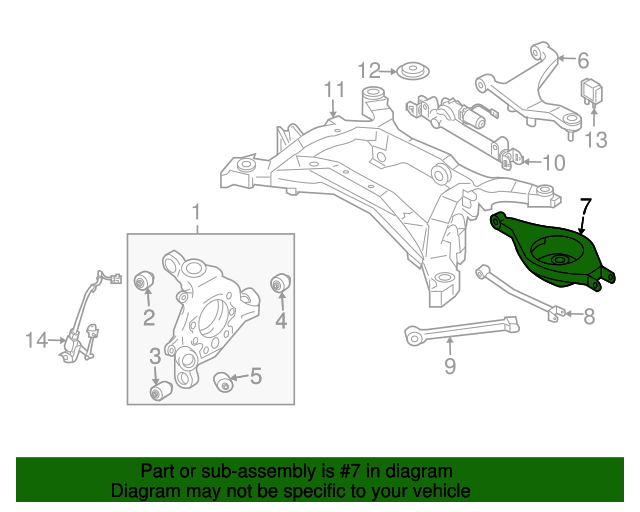 20082015 Infiniti Lower Control Arm 551B0JL00A XportAuto