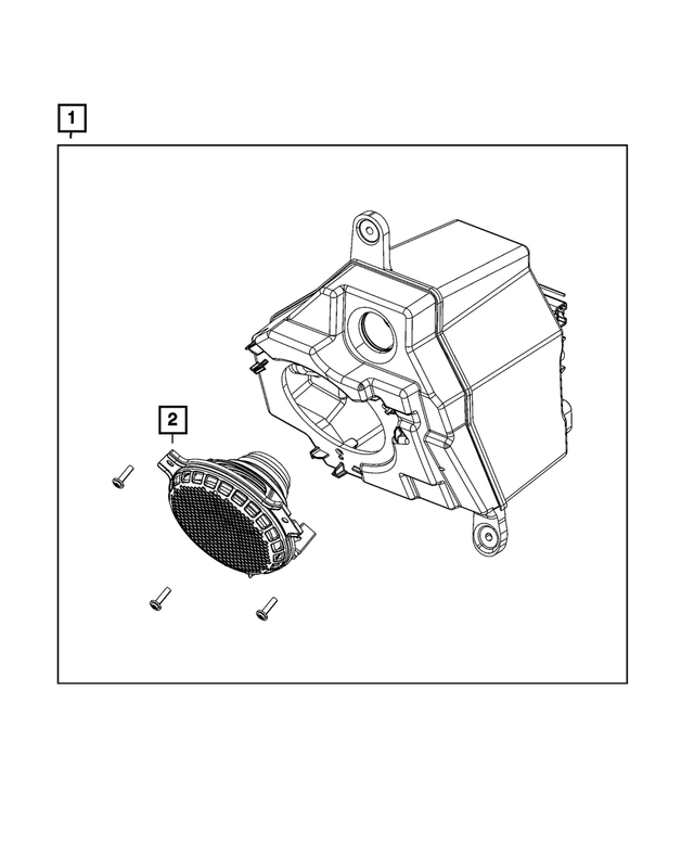 2018-2024 Jeep Front Speaker Assembly, Right, Side 68283472AB | My 