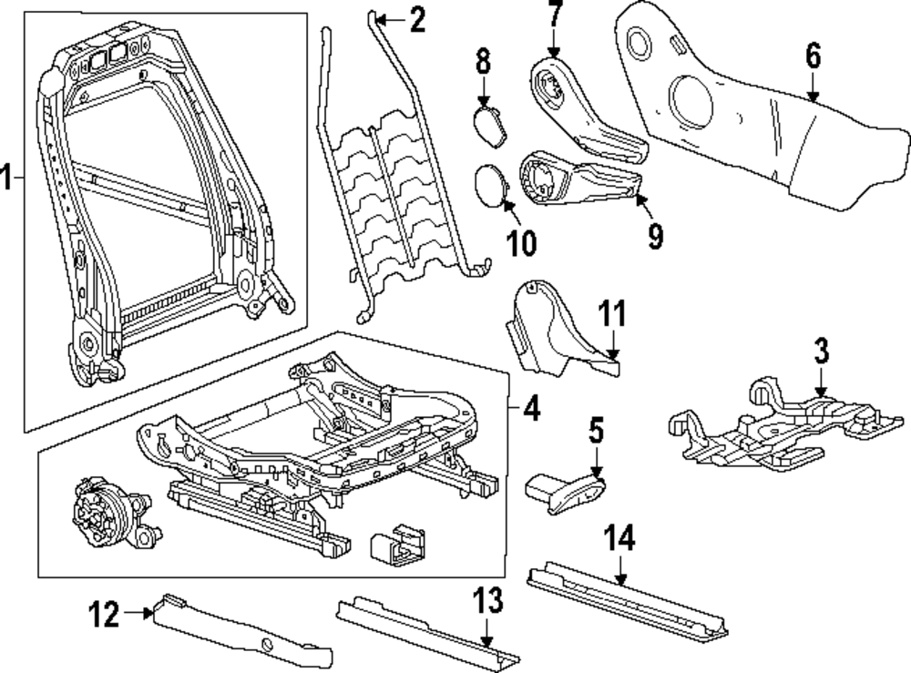 F Handle - GM (87839805)