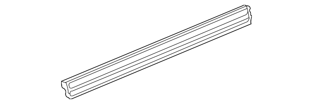 Rear Driver Side Door Window Inner Sealing Strip - Cadillac (84128186)