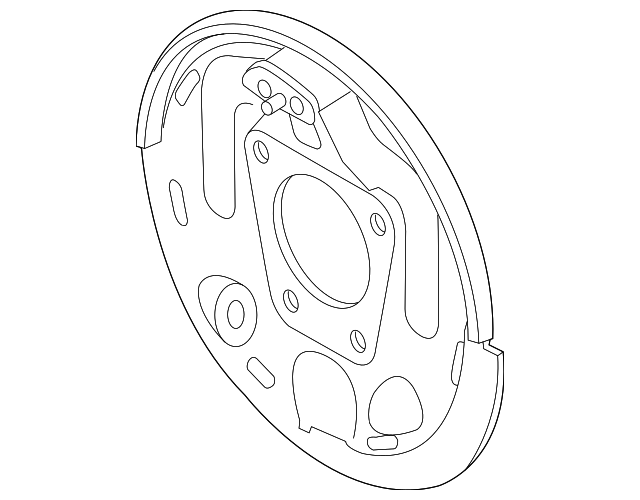 Backing Plate - GM (12376604)
