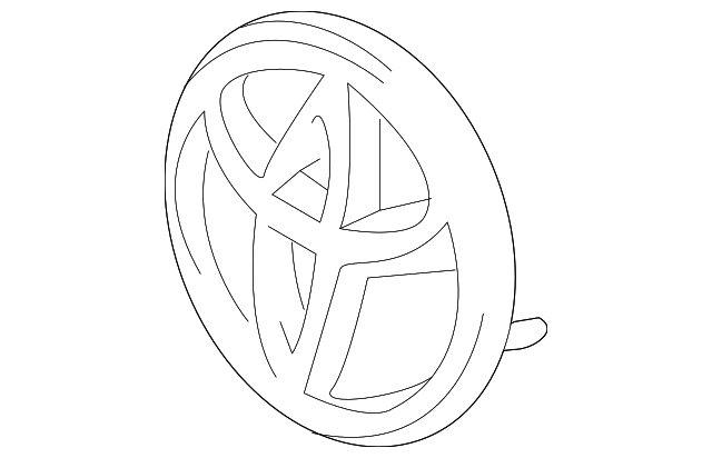 Emblem - Toyota (90975-02076)