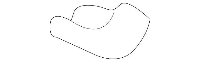Cover Assembly, D/Seat Otr Adjuster Lower Front Fin   *Ebony - GM (12478516)