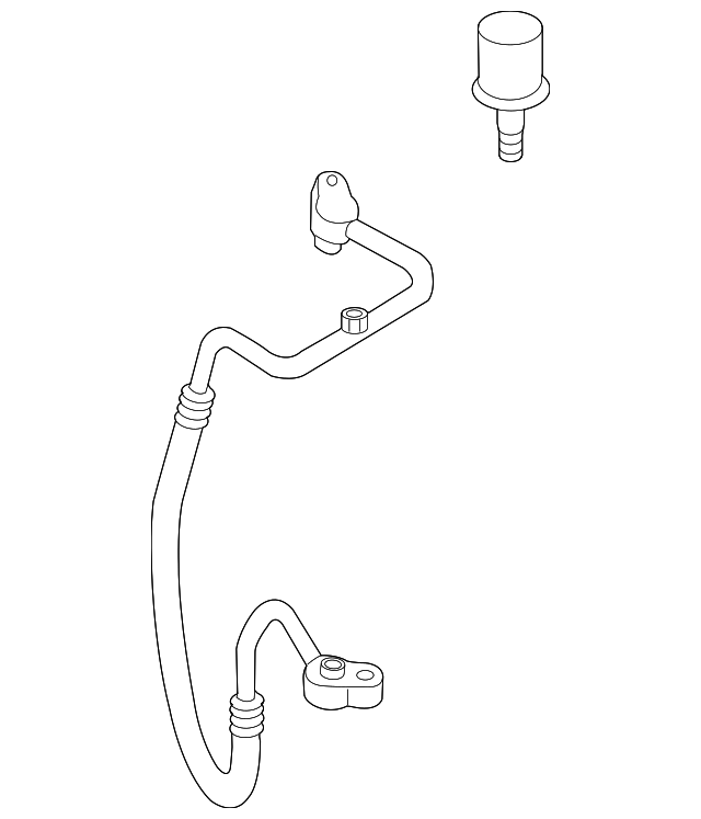 Discharge Hose - Volkswagen (7L6-820-721-BA)