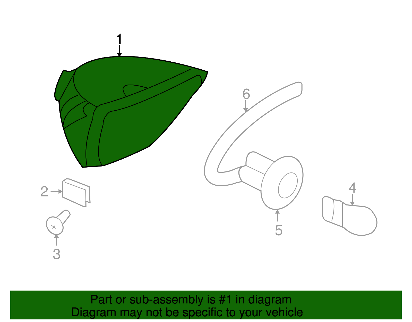 Lamp Assembly-B/U - GM (10372965)