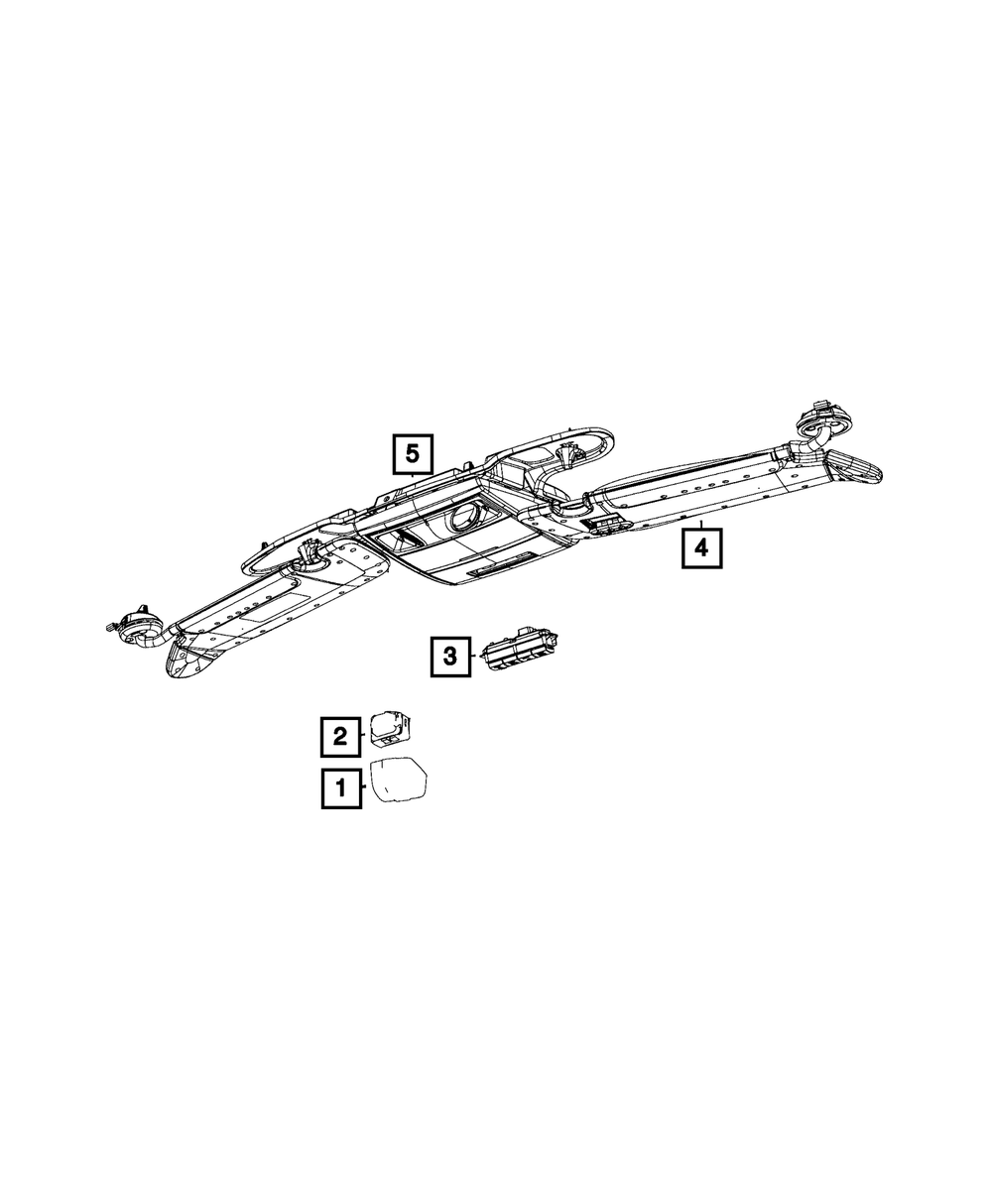 5026806ae rain sensor module 2009 2017 mopar mopar factory parts