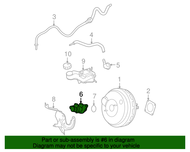 20072013 Mazda 3 Master Cylinder B3YF4340ZA
