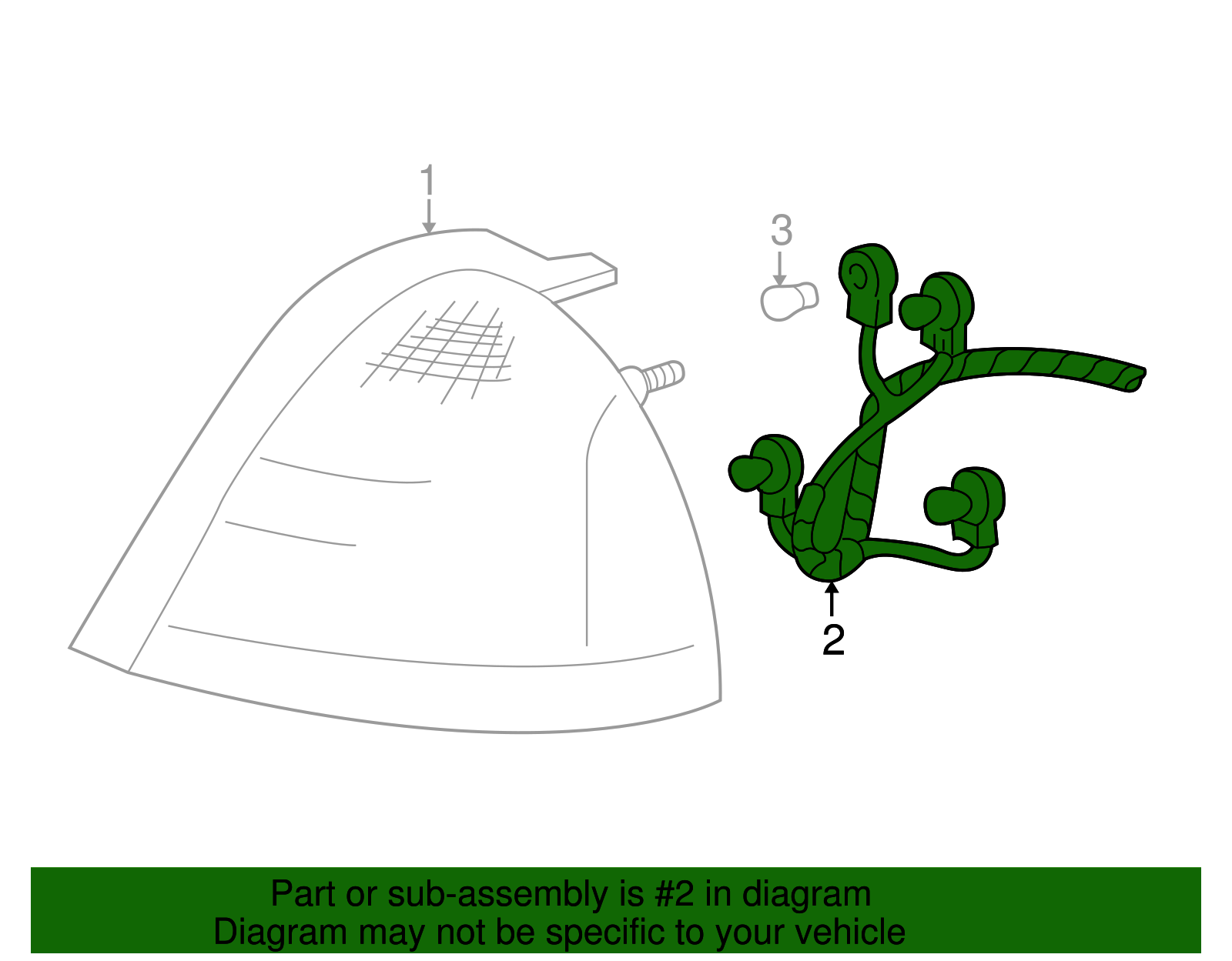 Socket & Wire - Ford (YW7Z-13410-BA)