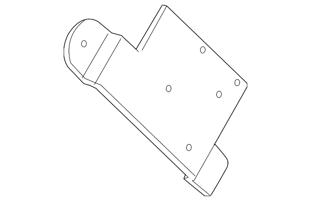 Digital Radio Receiver Bracket - GM (10334845)