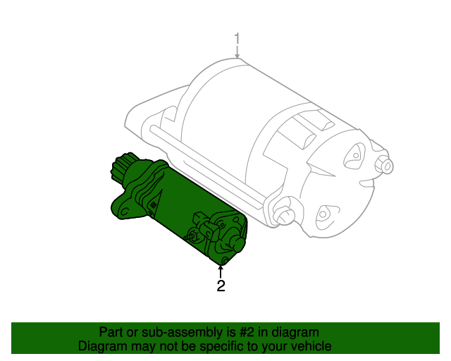 2822628051 Starter Solenoid 20022019 Toyota Longo Toyota Parts