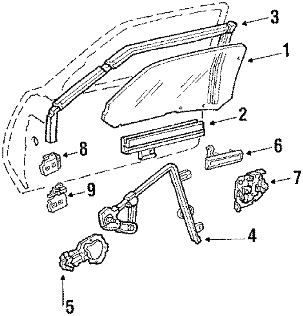 Upper Hinge - GM (20485481)