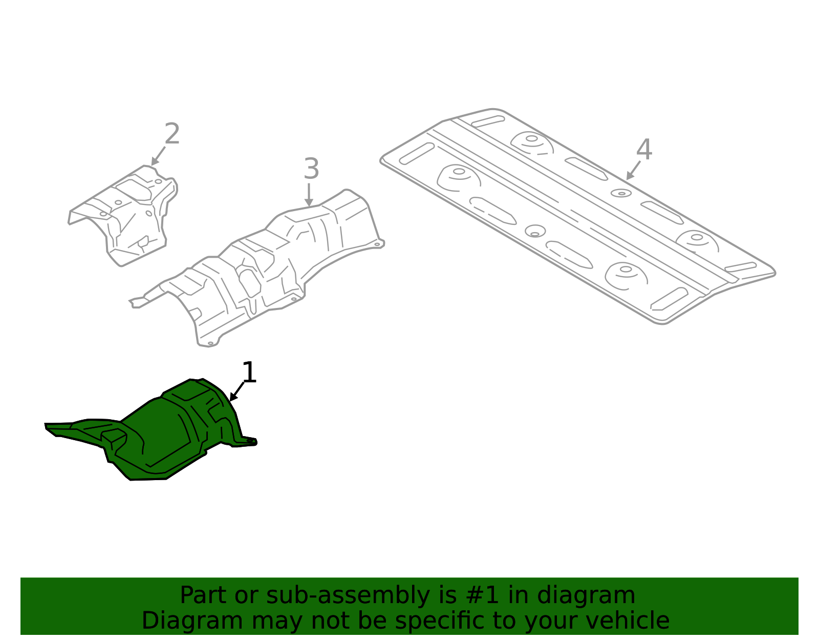 Heat Shield - Ford (GT4Z-5811130-A)