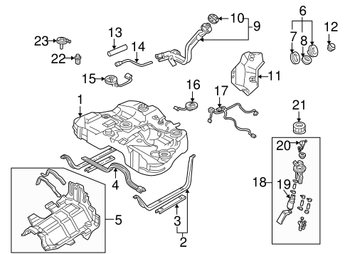 thumbnail image 2 of OEM Mazda Millenia Front Fuel Door & Trunk Switch 2001-2002 – Black Direct Replacement T060-66-630A-80 2 of 5