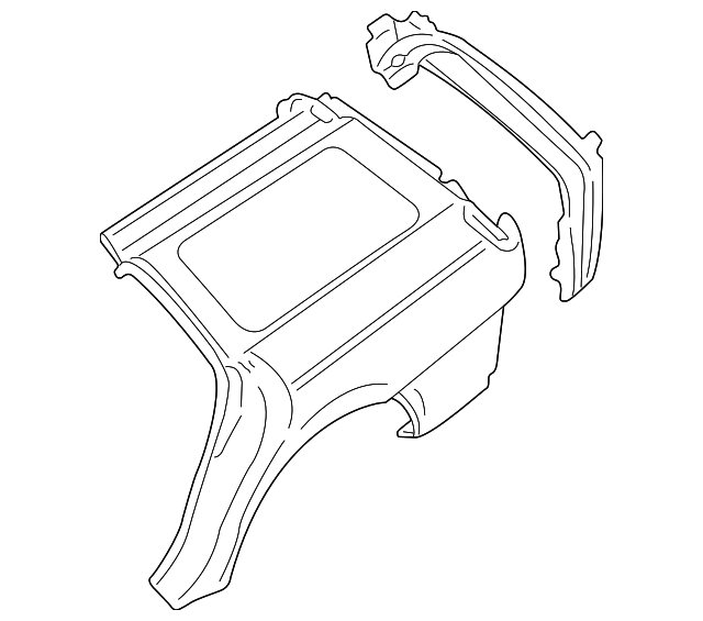 20002004 Subaru Quarter Panel 51410AE18A Subaru Parts Store