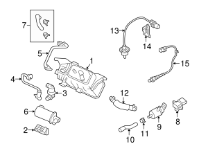 39210-2CTB5 - Oxygen Sensor 2018-2021 Kia Stinger Kia.Parts Store