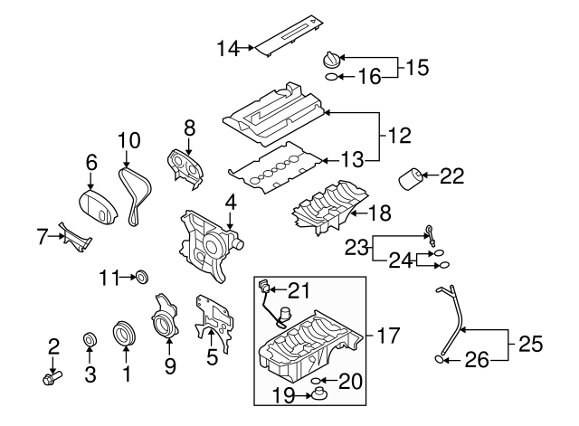 2008-2018 GM GM 96889998 Camshaft Cover | GM Outlet