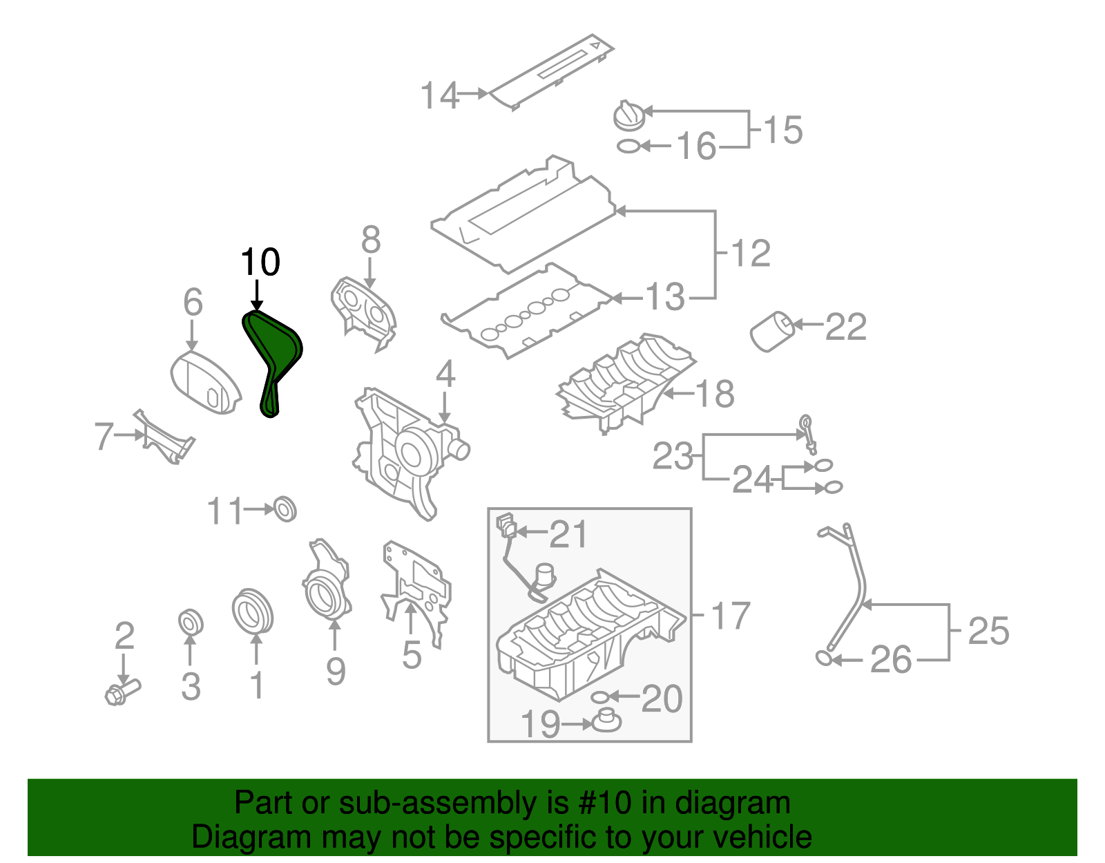 Timing Belt - GM (93180815)