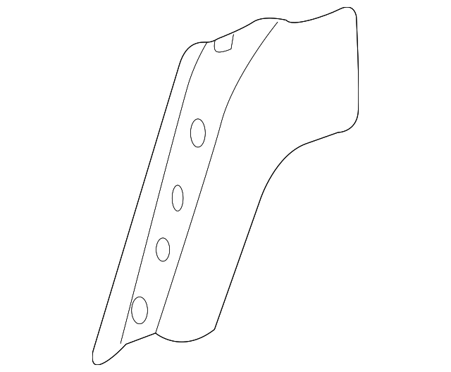 Filler-Rear W/H Panel - GM (15187439)