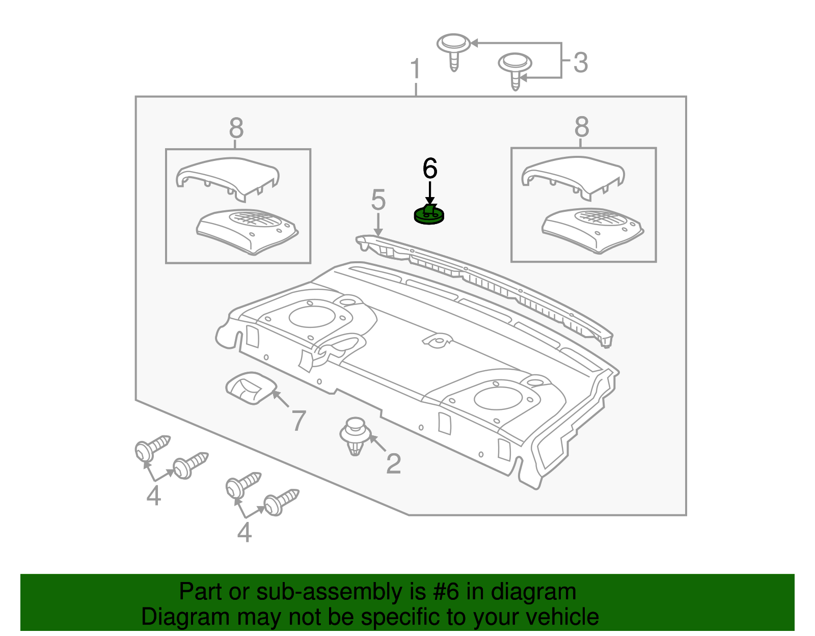 Multi-Purpose Retainer - GM (92205794)