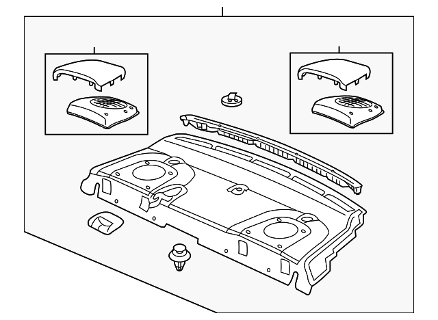Trim, R/Wdo Panel - GM (92219122)