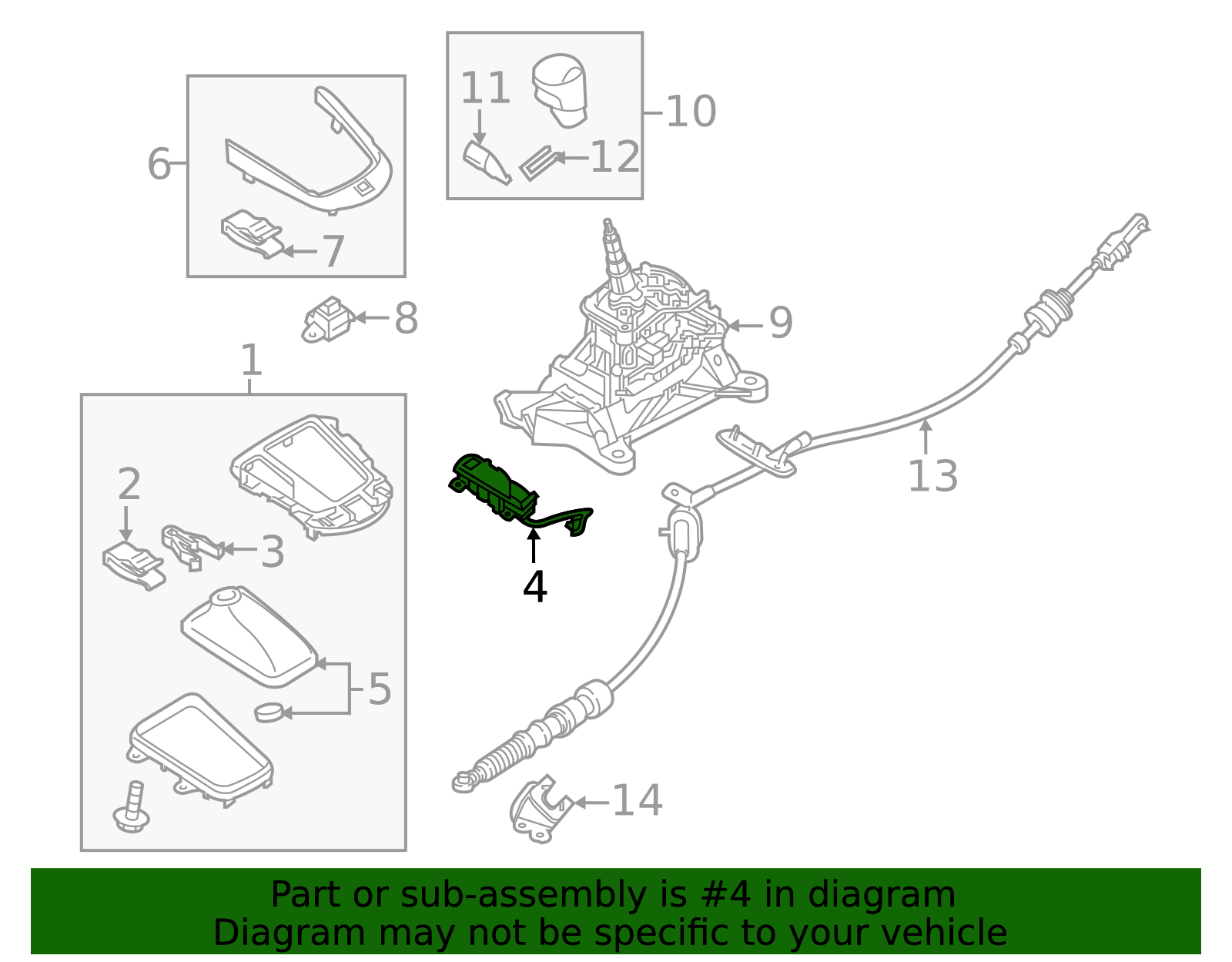 Shift Indicator - Scion (35978-WB002)