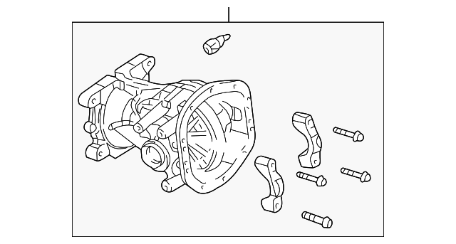 Carrier Assembly - Ford (YL8Z-4141-AA)