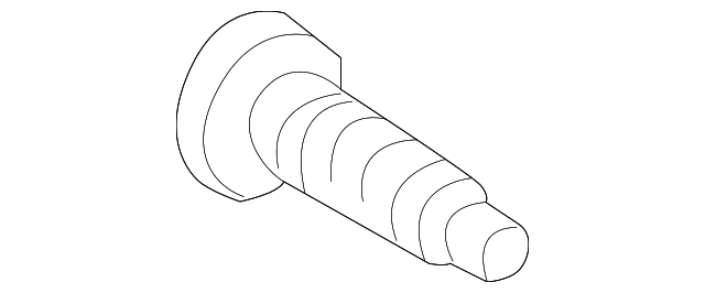 Genuine Ford Wheel Bolt – 3W4Z-1107-BA, Fits Lincoln LS 2004-2006 (Single)