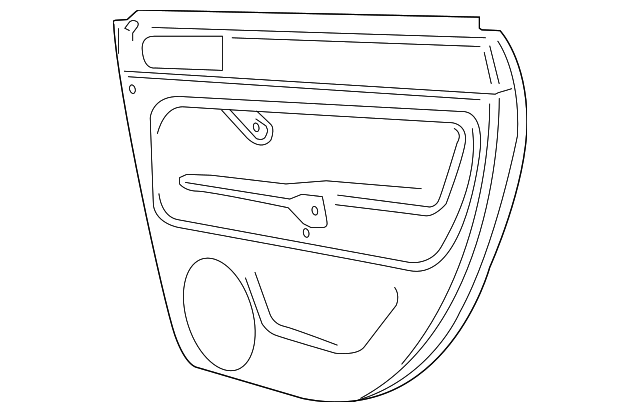 Door Trim Panel 3B9-867-212-BM-RRQ