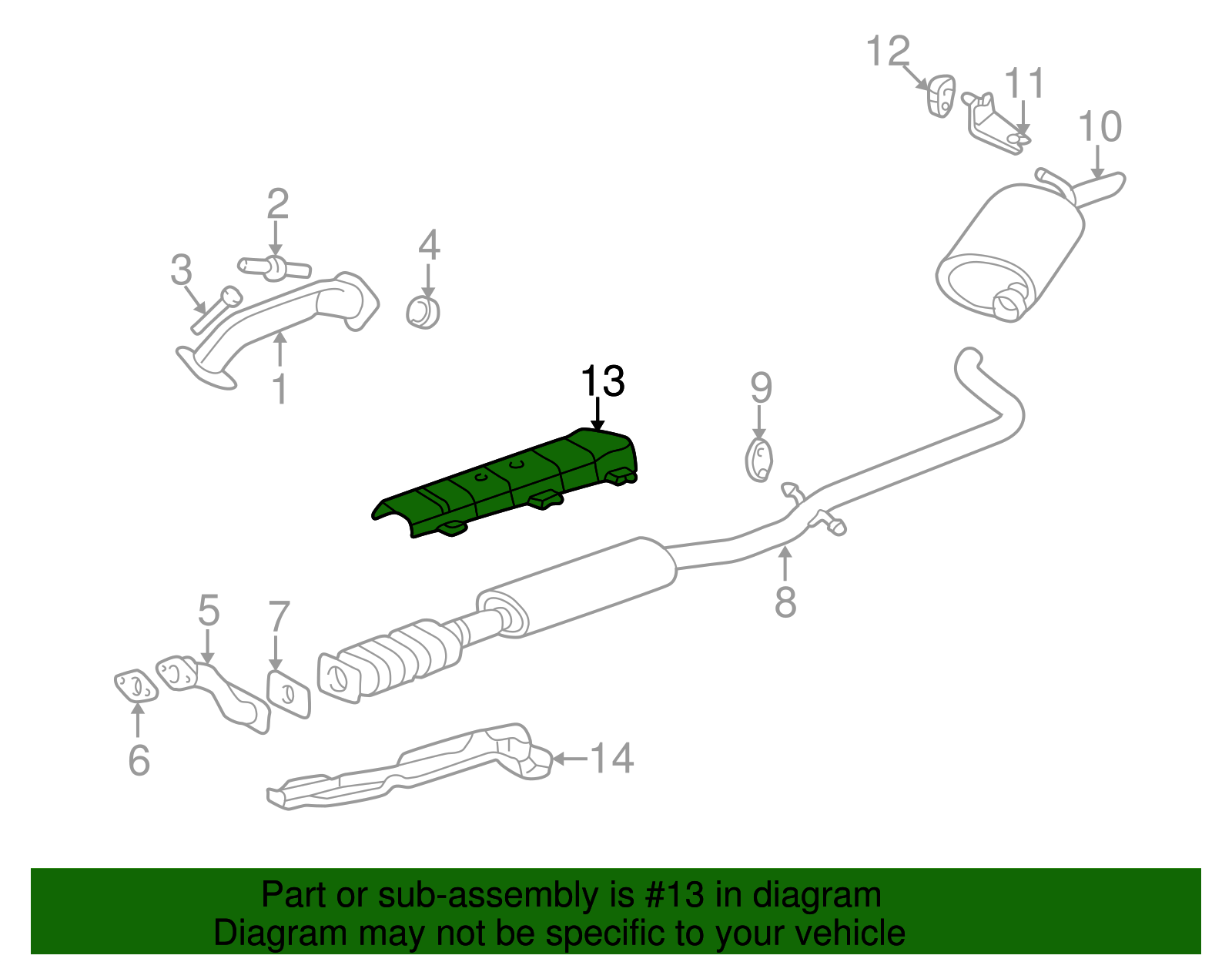 Heat Shield - Buick (25729651)