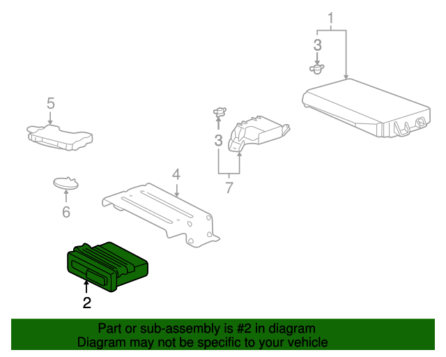 19992005 Porsche 911 Convertible Top Control Unit 996618111DX