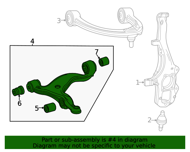 1673309401 Lower Control Arm 20202024 MercedesBenz Mercedes