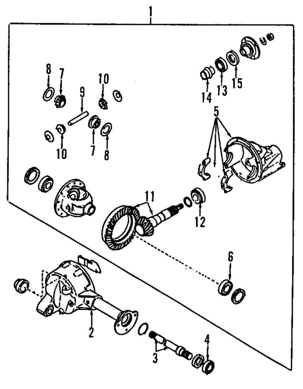 1987-1993 Mazda Ring & Pinion M054-27-110A | TascaParts.com