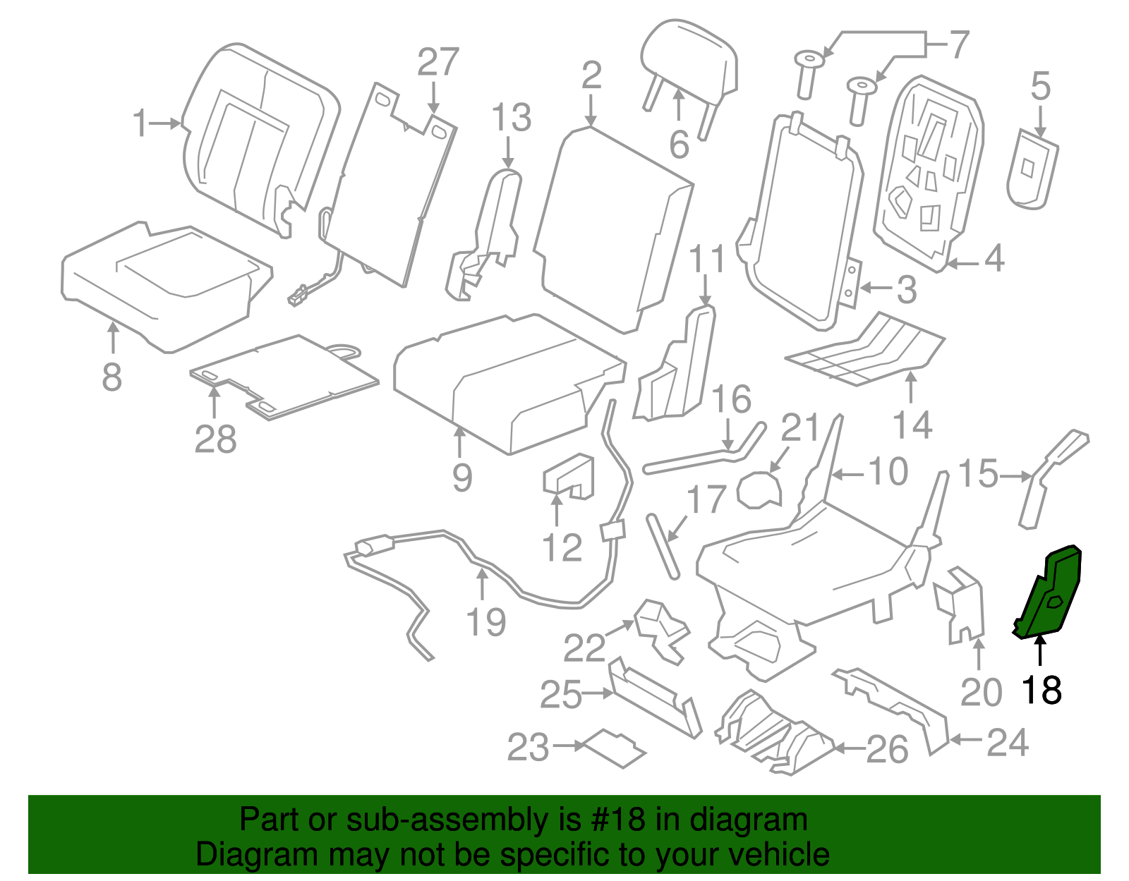 Pivot Cover - Ford (GL1Z-7867460-AA)