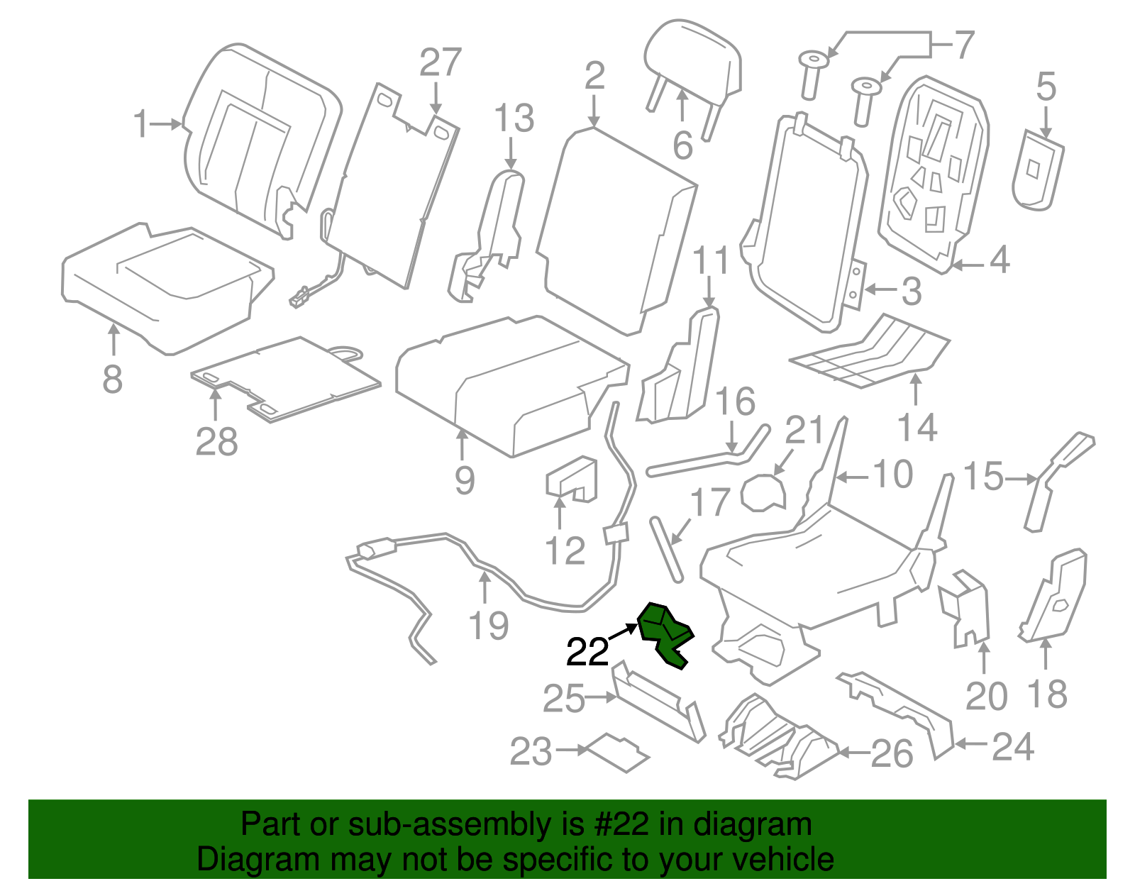 Front Cover - Ford (GL1Z-78600A47-DB)